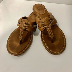 Frye | Braided Thong Sandals | Size 7.5